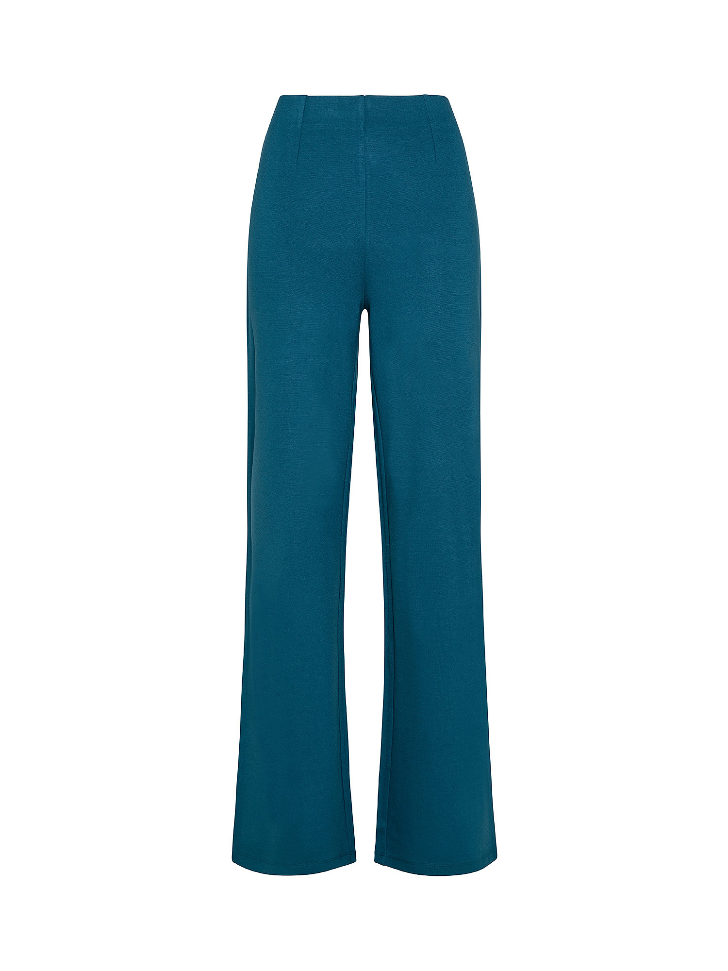 Wide leg trousers, Green teal, large image number 0