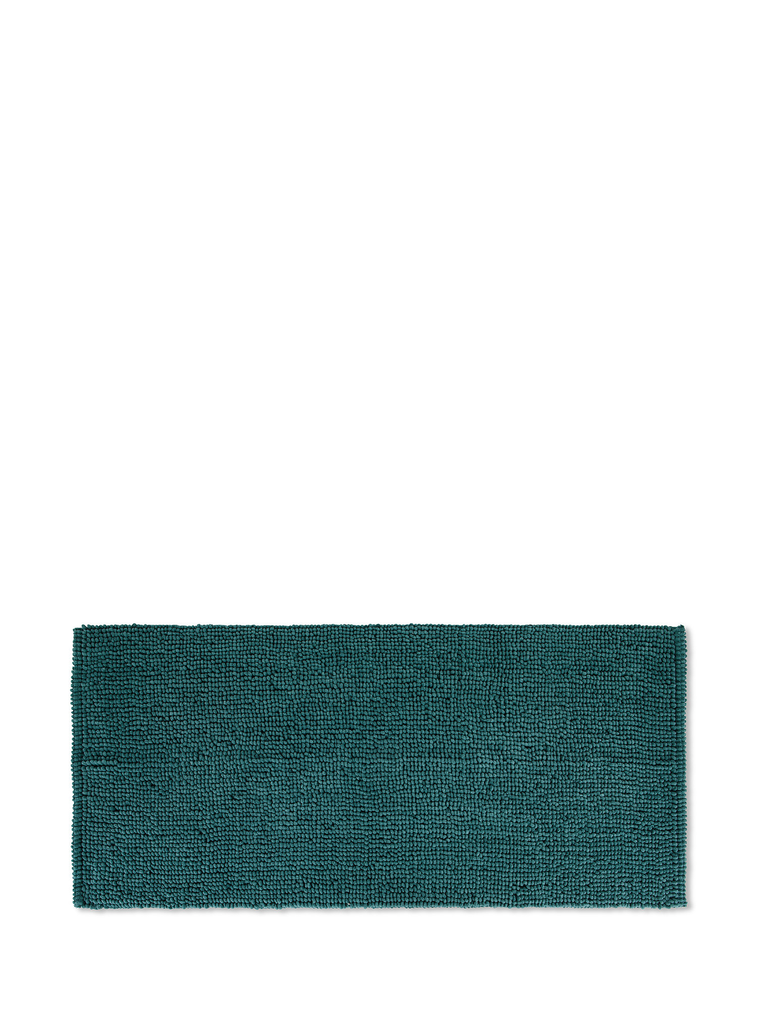 Maxi shaggy effect bath rug, Green Opal, large image number 0