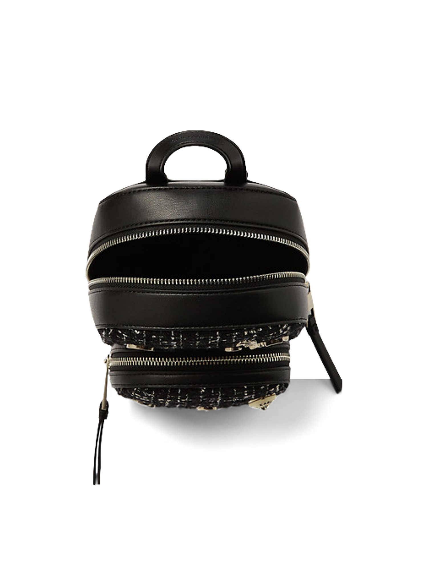 Karl Lagerfeld - Mini bp backpack k/pins boucle, Black, large image number 2