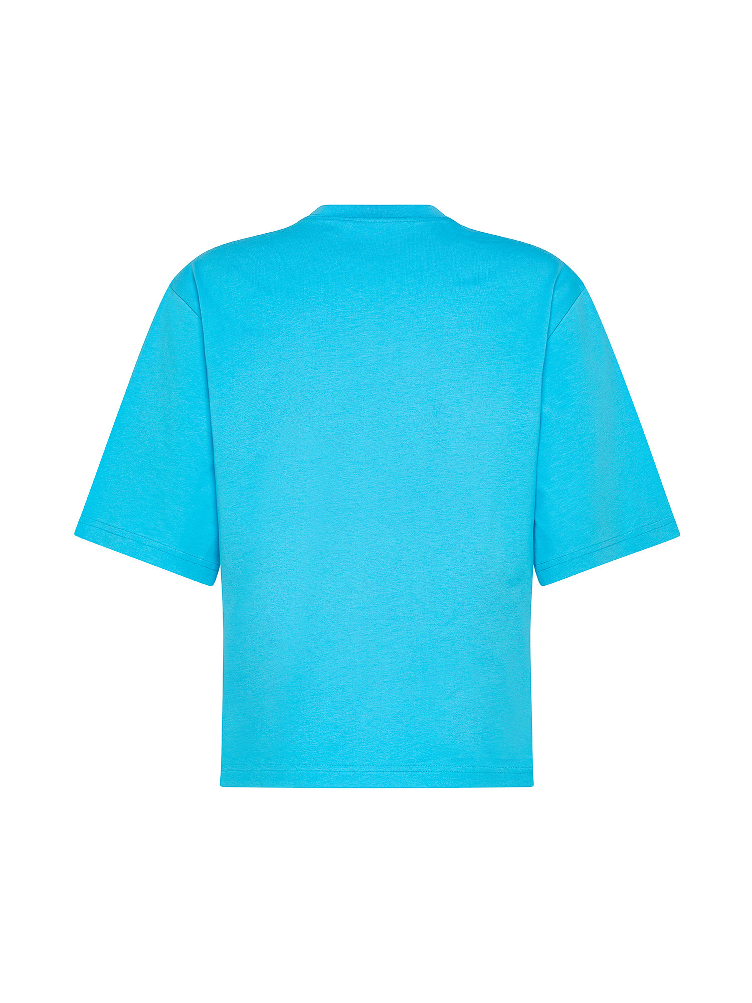 T-shirt Eye Star, Azzurro turchese, large image number 1