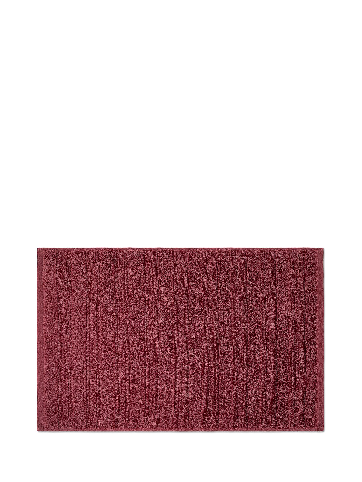 Zefiro Gold solid color 100% cotton towel, Dark Pink, large image number 1