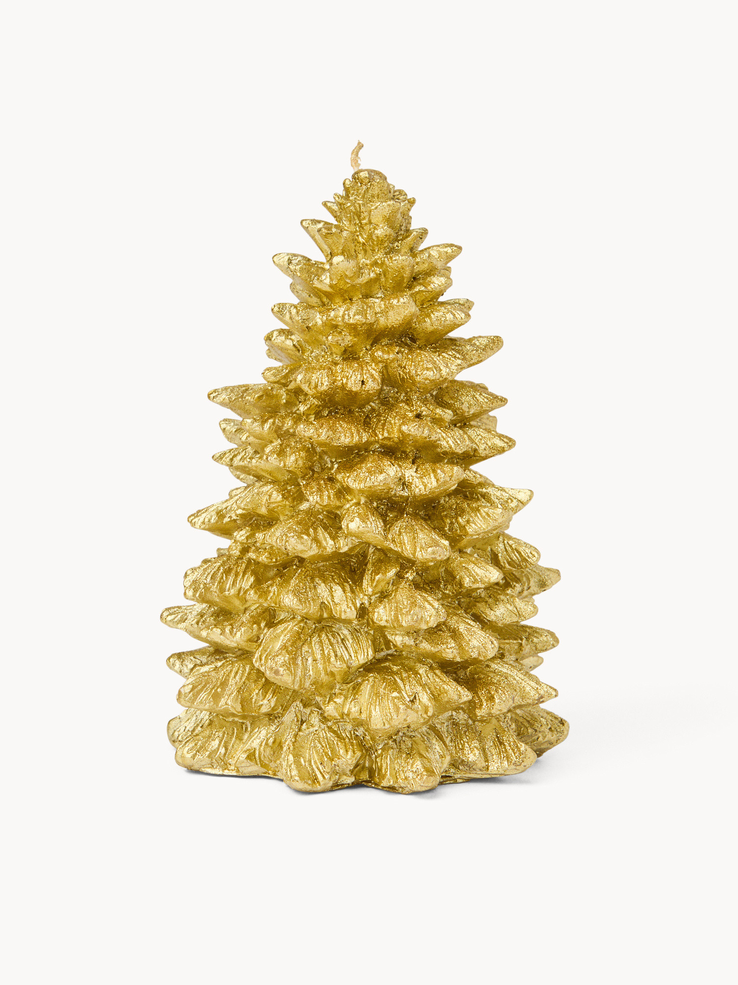 Candela ad albero di Natale, Oro, large image number 0