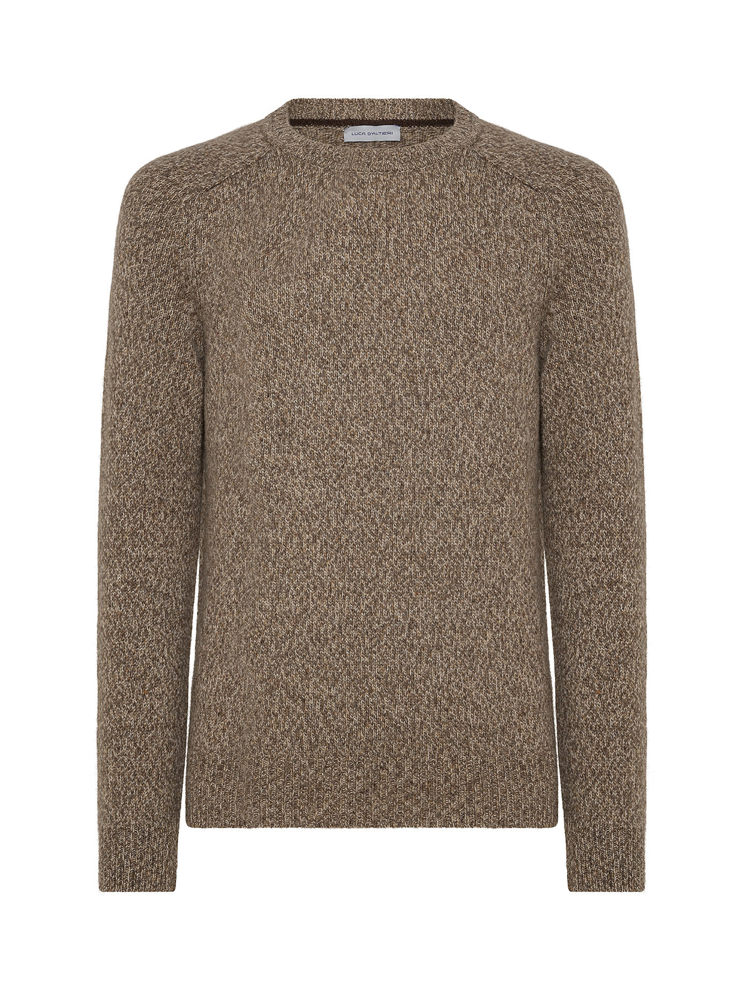 Pullover girocollo Mouline, Beige, large image number 0