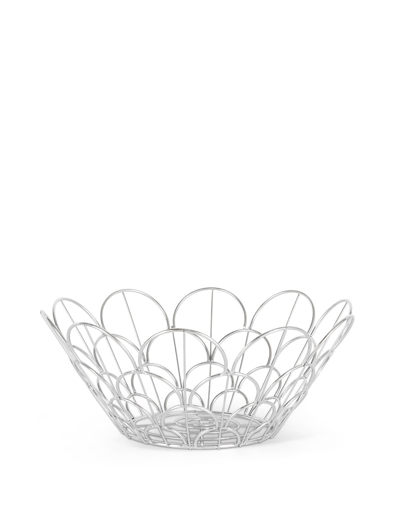 Iron basket, Silver Grey, large image number 0