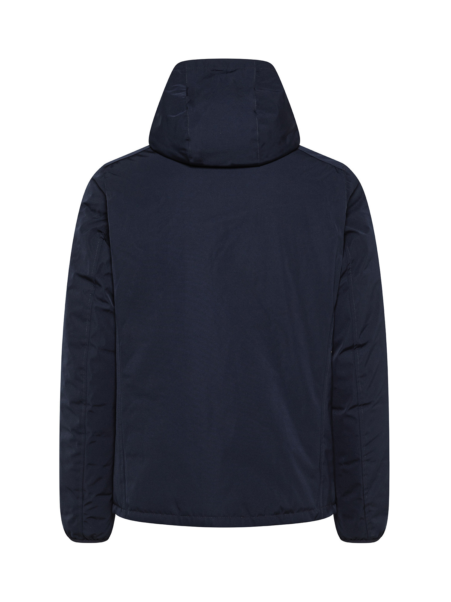 Ciesse Piumini - Reversible down jacket with hood, Dark Blue, large image number 1