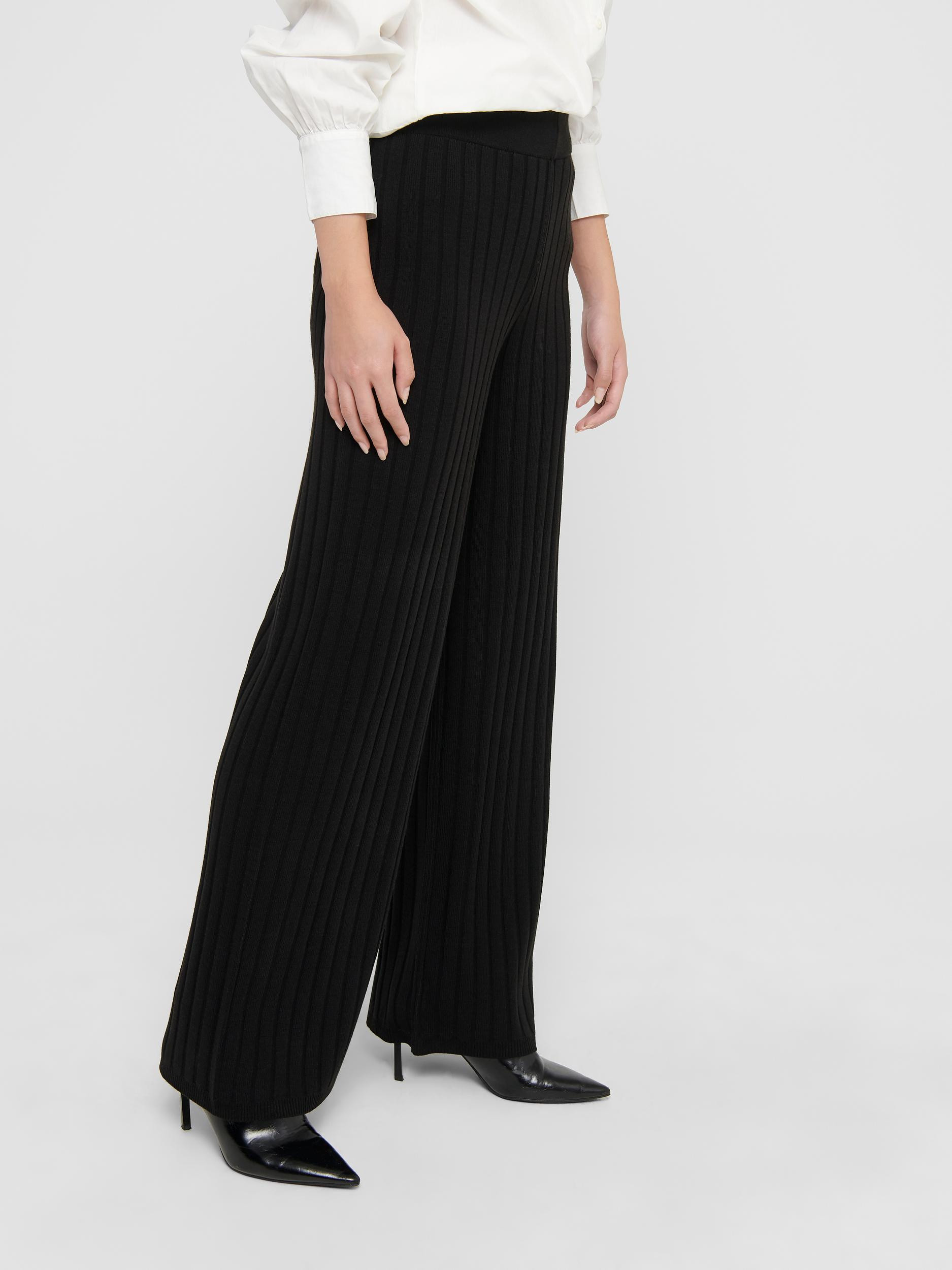 high-waisted trousers, Black, large image number 3