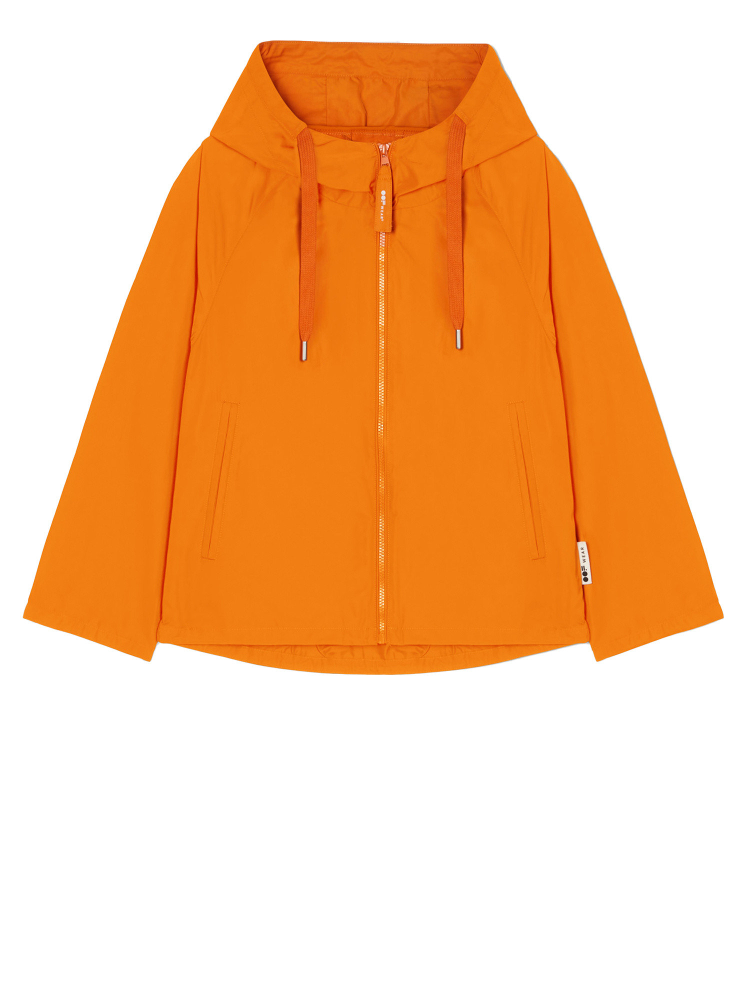 Oof Wear - Unlined cropped jacket with hood, Orange, large image number 0