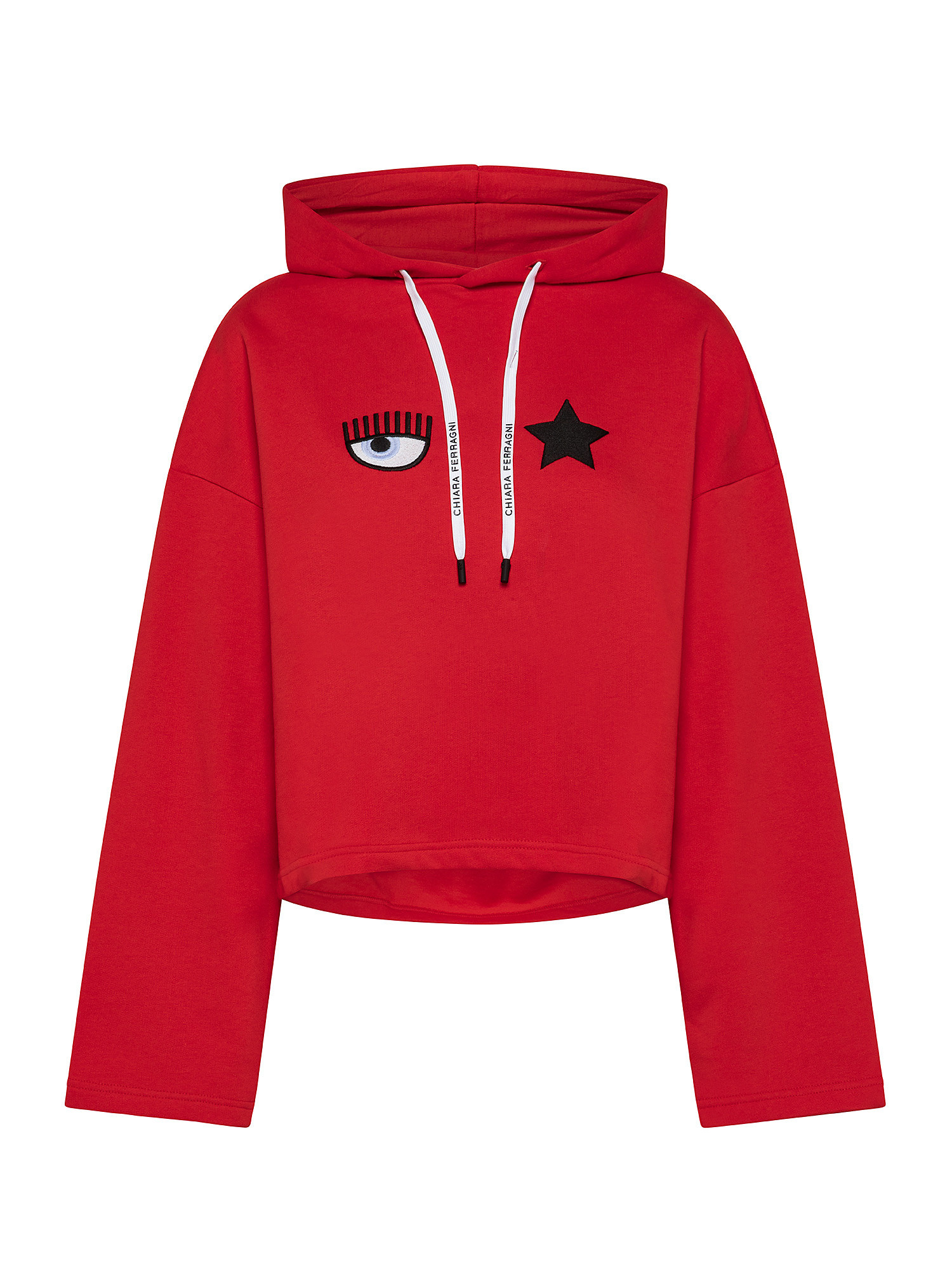 Eye Star sweatshirt, Brick Red, large image number 0