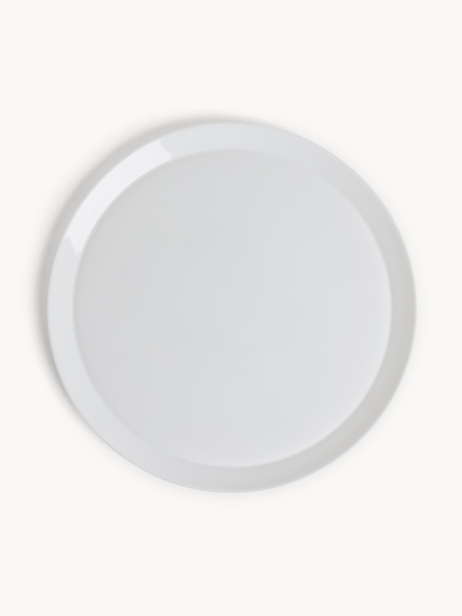 Opaline glass serving dish, White, large image number 0