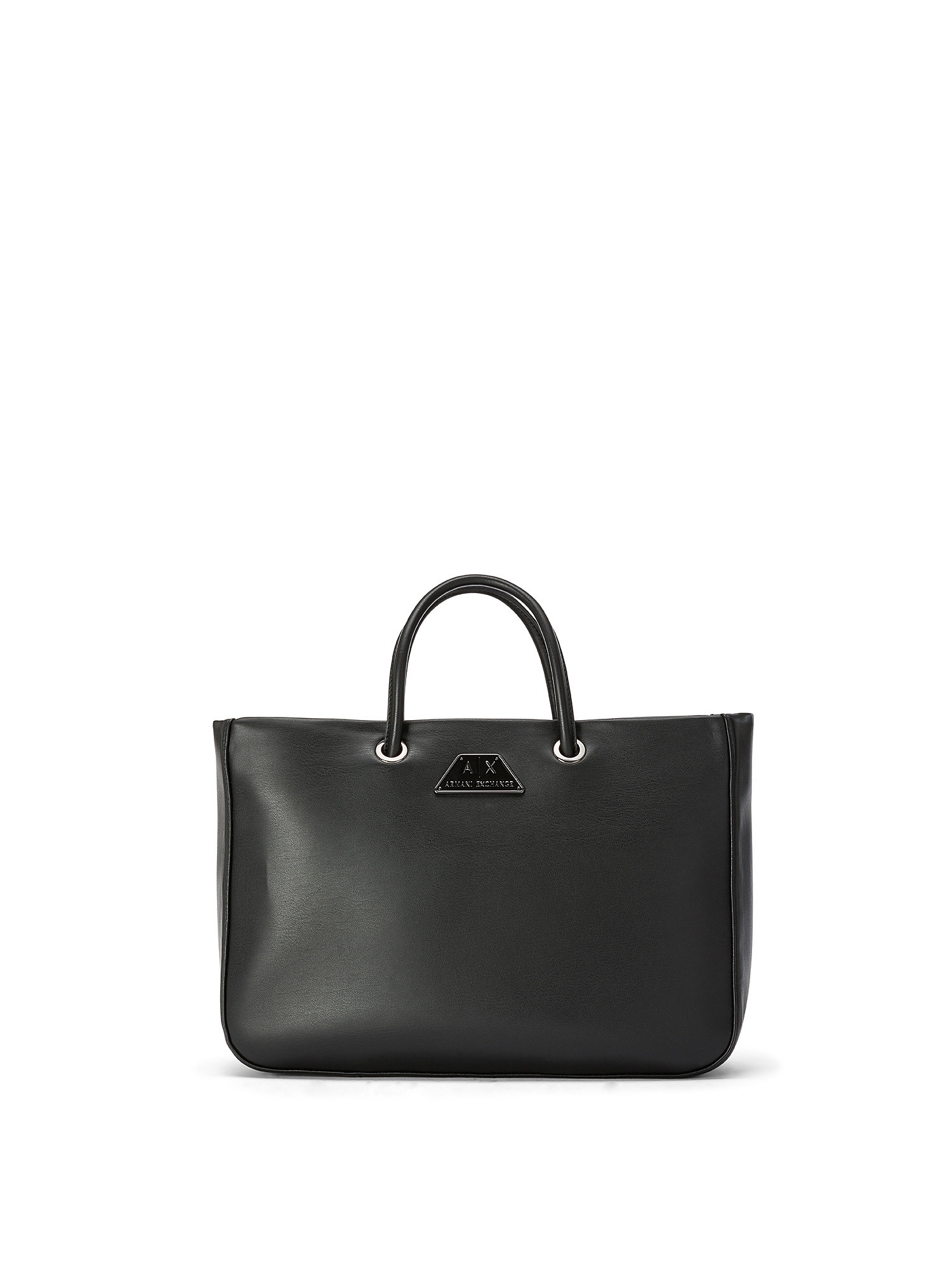Armani Exchange - Handbag with logo, Black, large image number 0