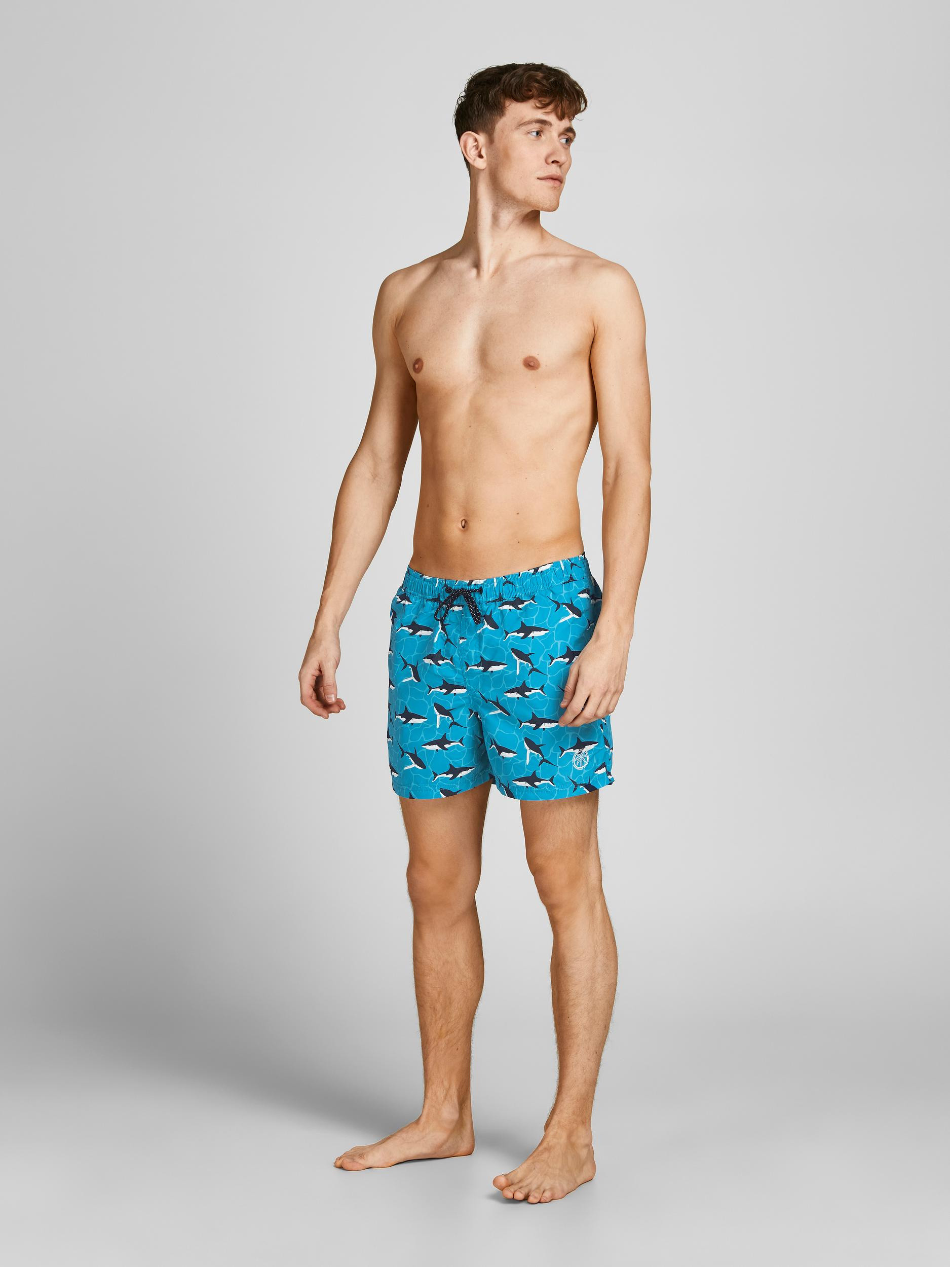 Patterned sea boxer, Light Blue, large image number 4