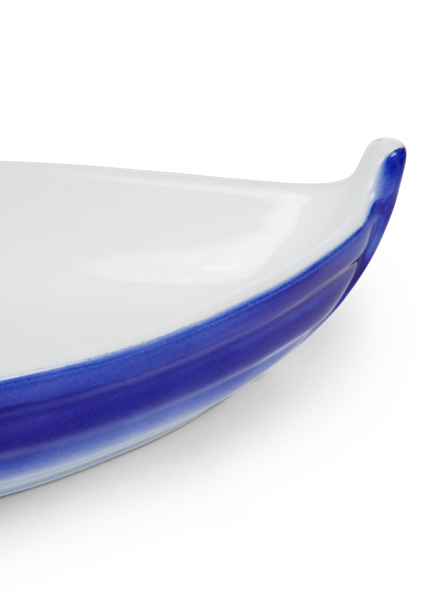 Colored ceramic boat, Blue, large image number 1