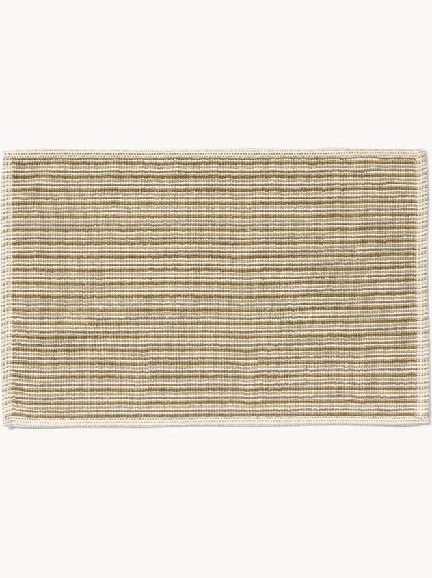 Tappeto bagno millerighe in cotone - Prezzo di lancio