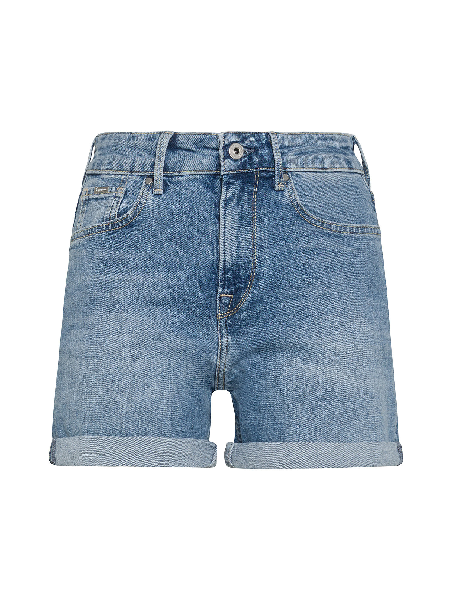 Pepe Jeans - Five-pocket denim shorts, Denim, large image number 0