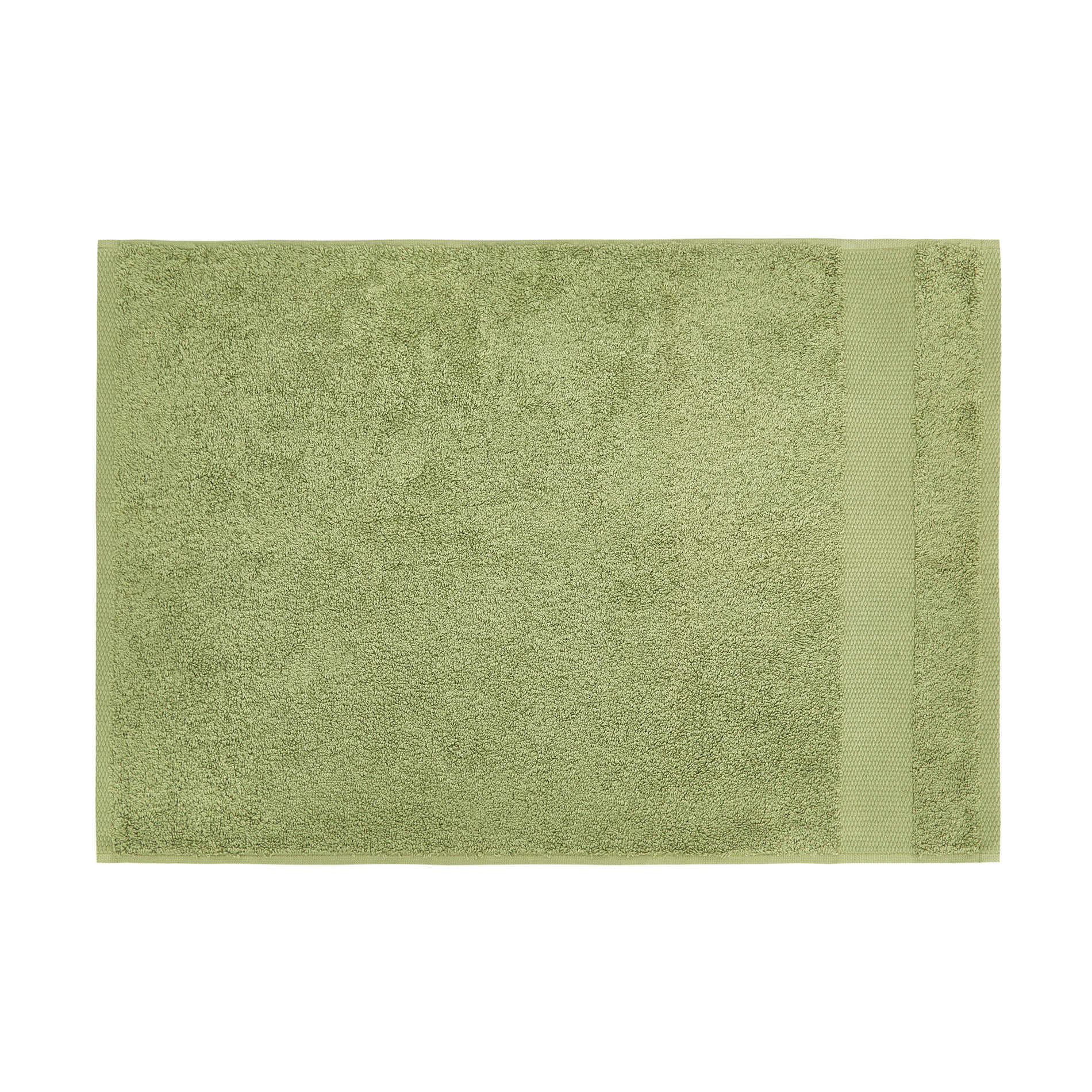 Asciugamano spugna di puro cotone Zefiro, Verde salvia, large image number 2