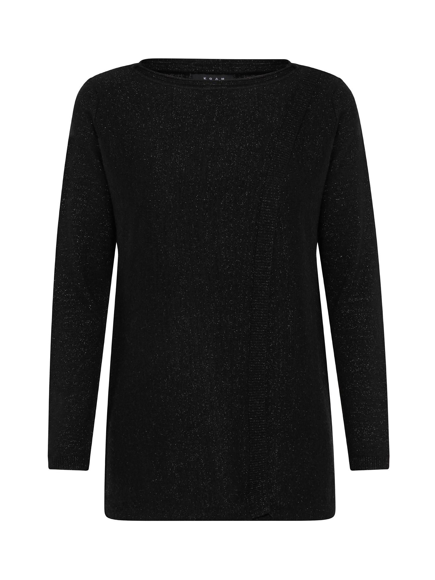 Pullover with pattern, Black, large image number 0