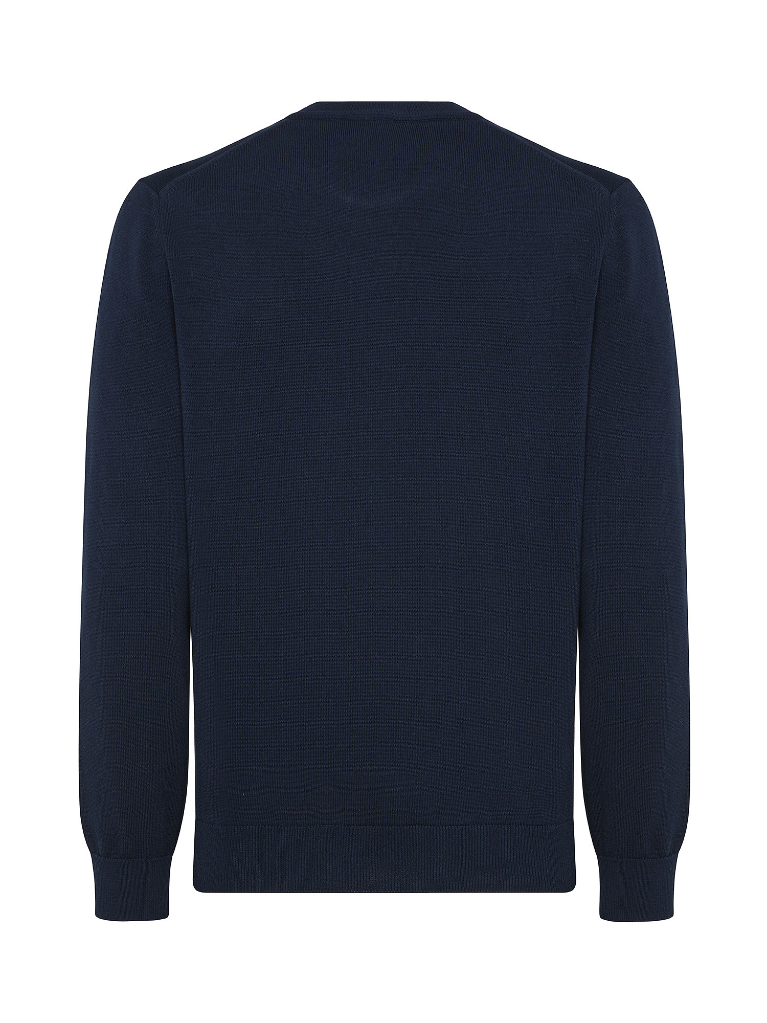 Lacoste - Cotton crewneck sweater, Dark Blue, large image number 1