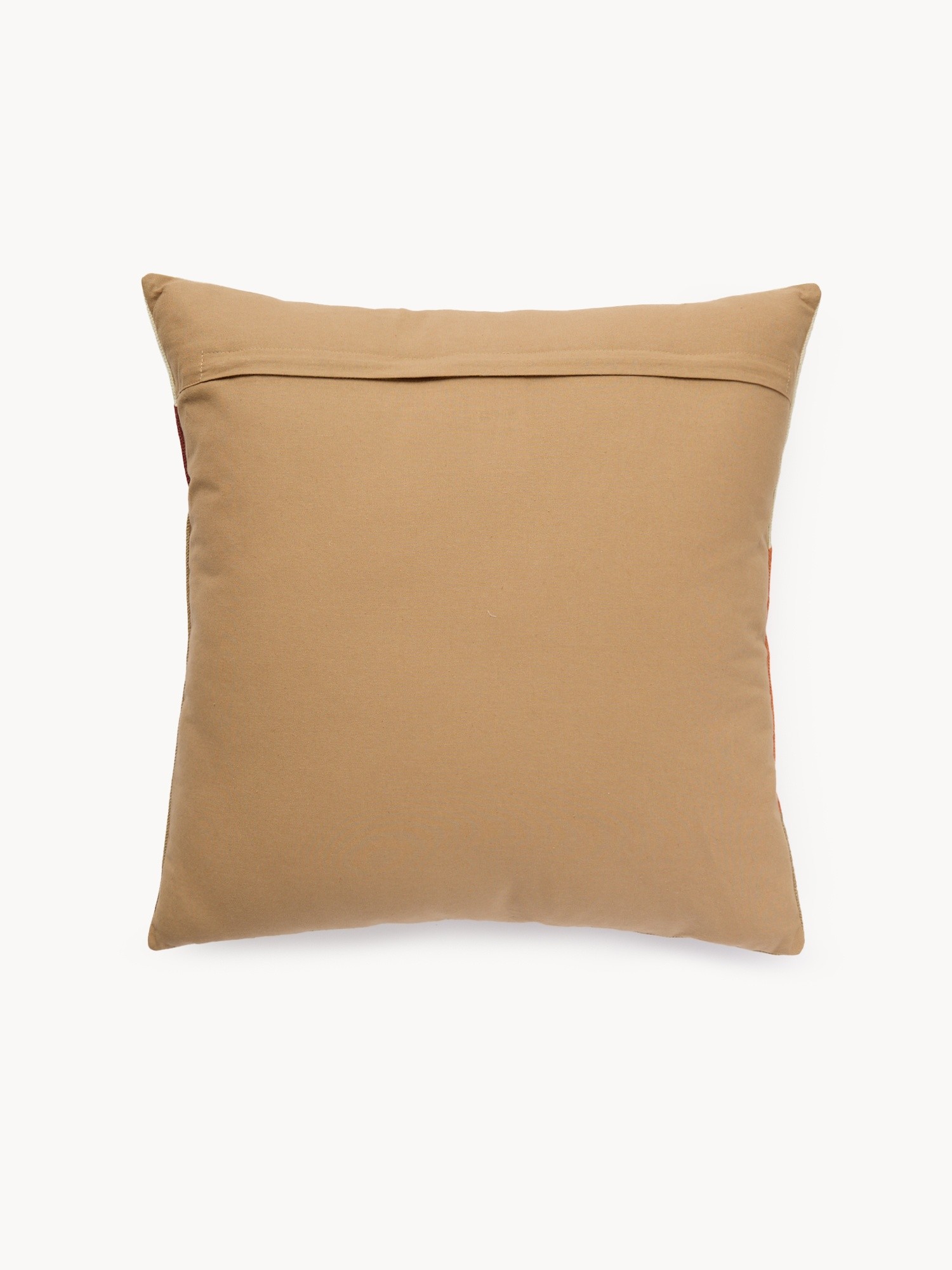 Geometric print pillow,45x45cm, Red Bordeaux, large image number 1