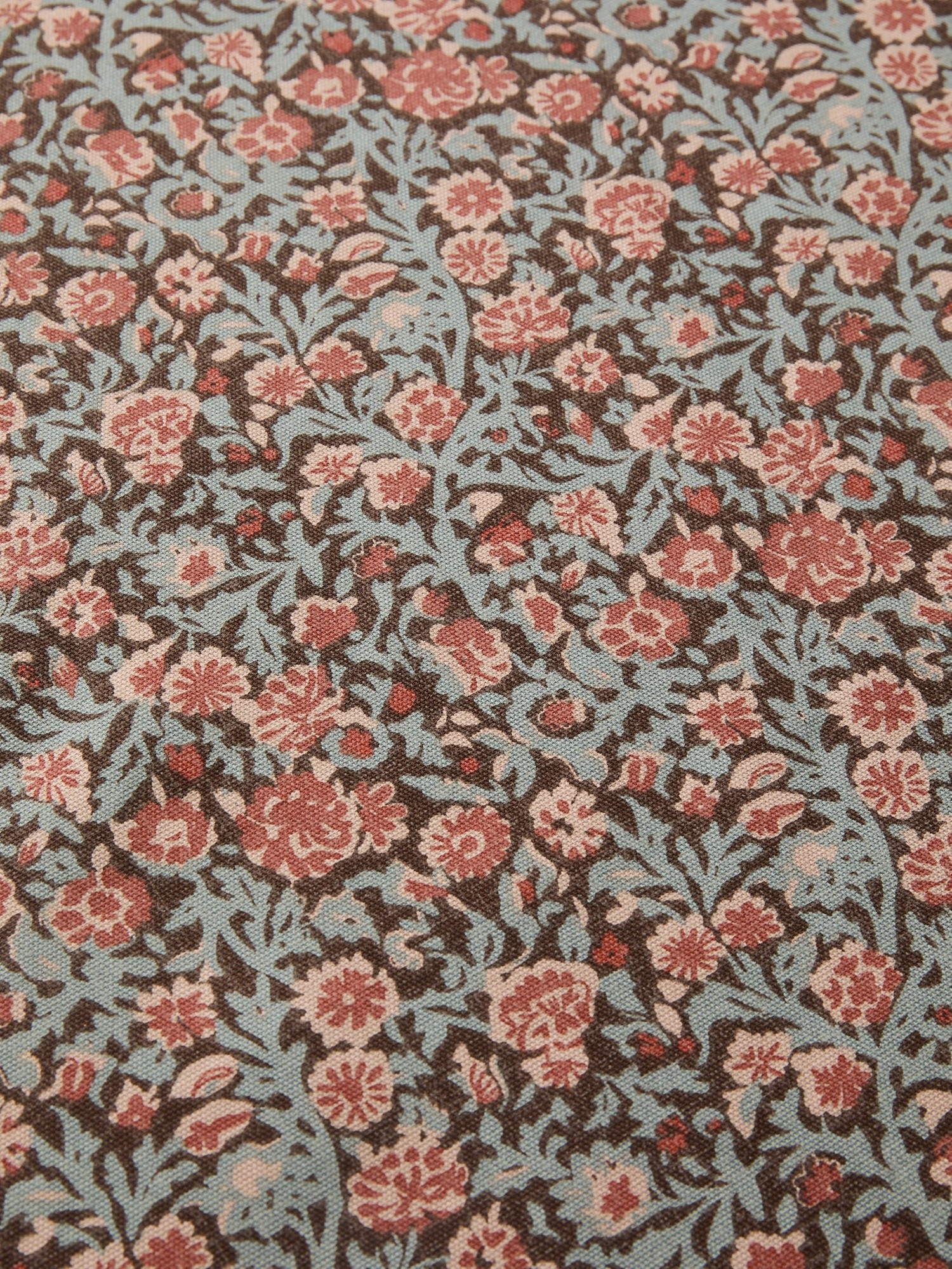 Tovaglia in panama di cotone con stampa floreale vintage piazzata - Prezzo di lancio, Multicolor, large image number 1