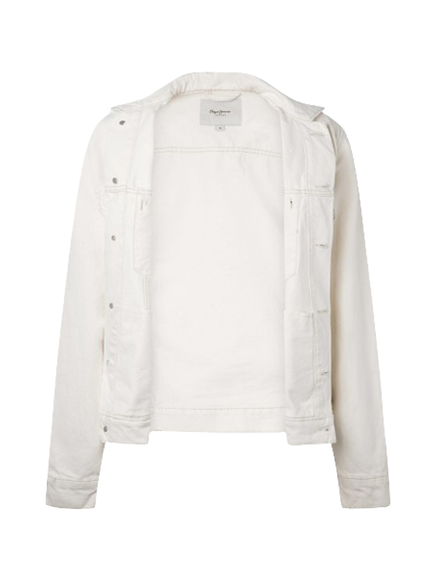 Pinner denim jacket, White Cream, large image number 2