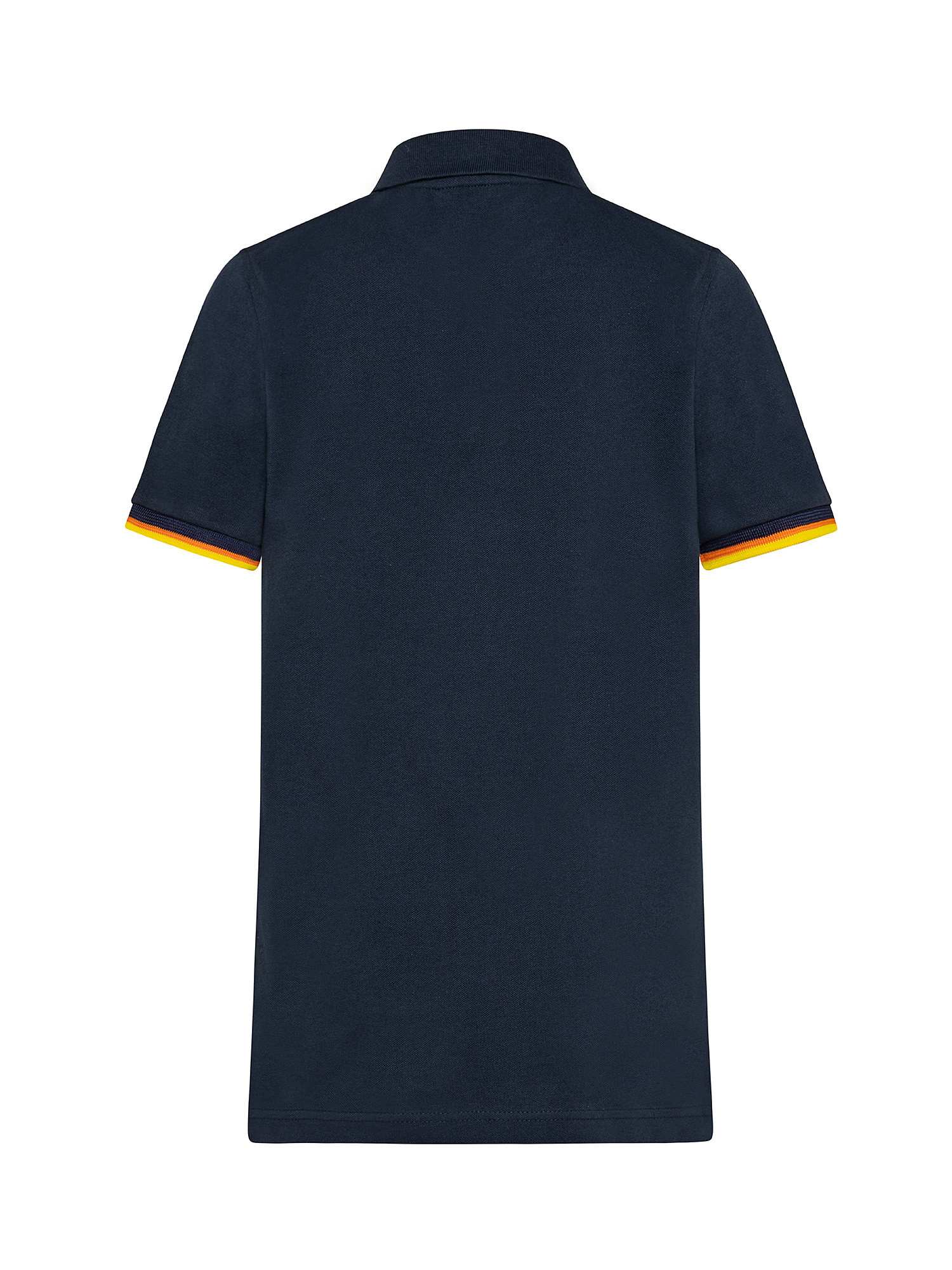 Slim fit boy polo shirt, Blue, large image number 1