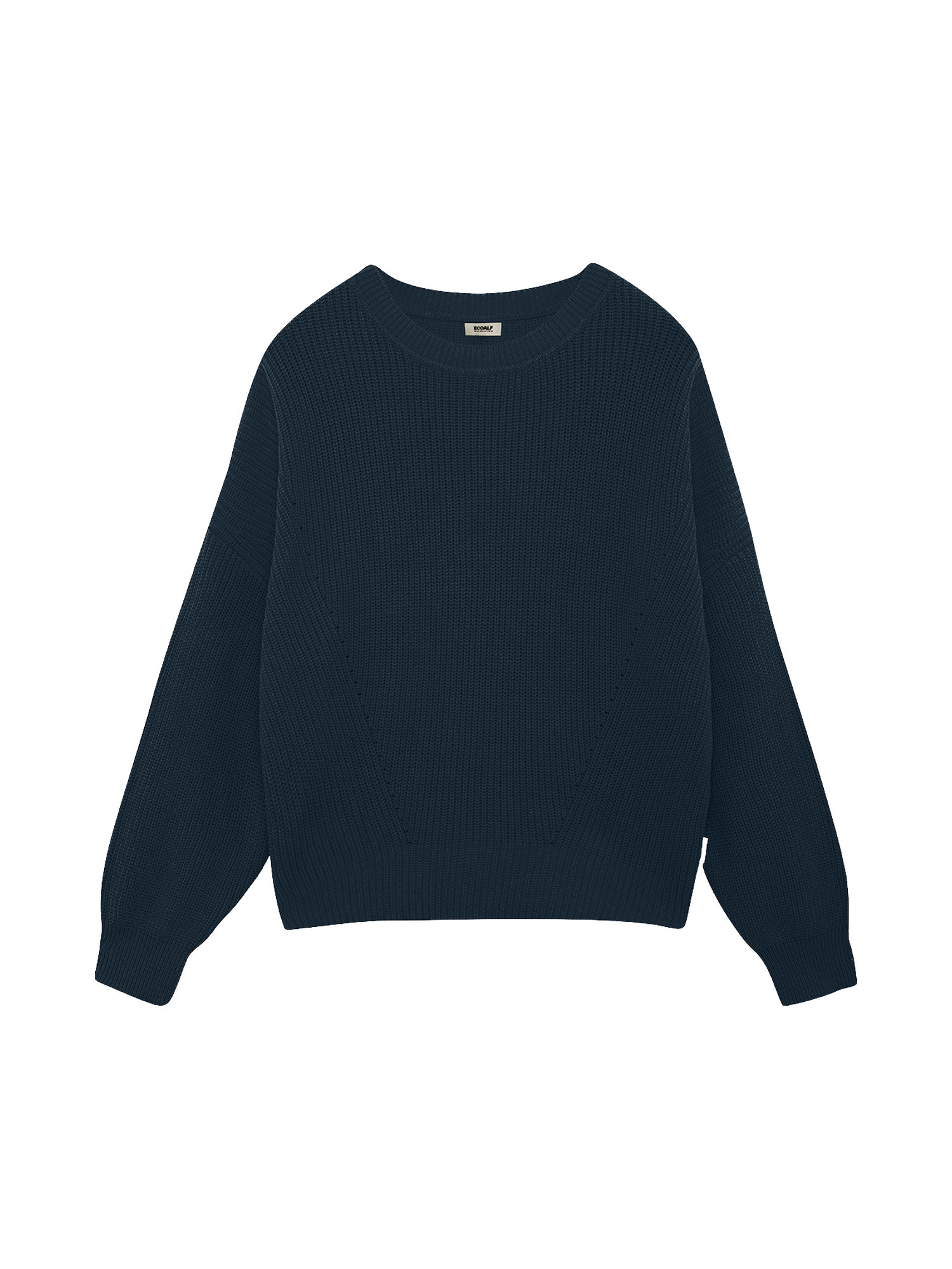 Ecoalf - Pullover Cedar in maglia, Blu, large image number 0