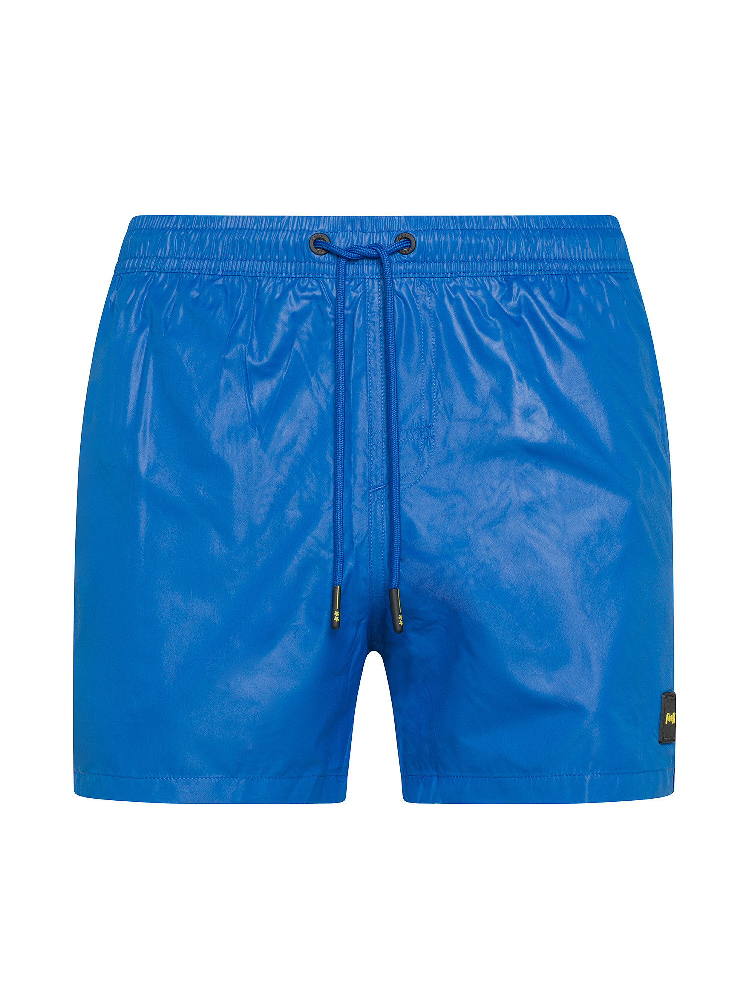 F**K - Shiny swim shorts, Royal Blue, large image number 0