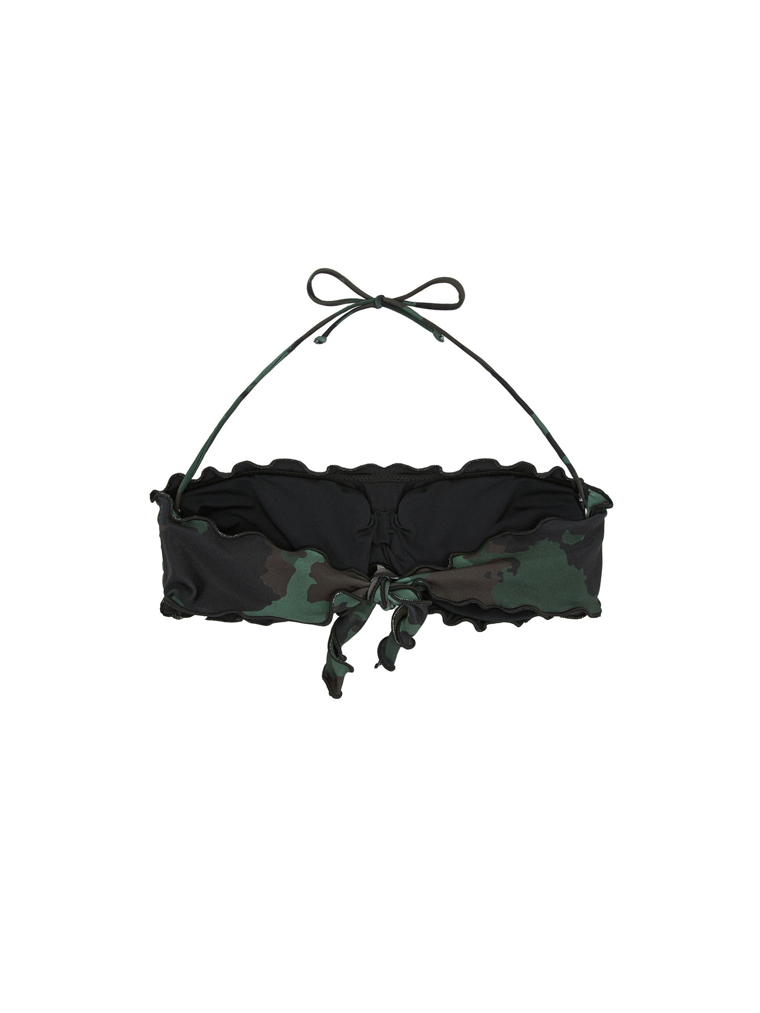 F**K - Bikini fascia camouflage, Verde scuro, large image number 1
