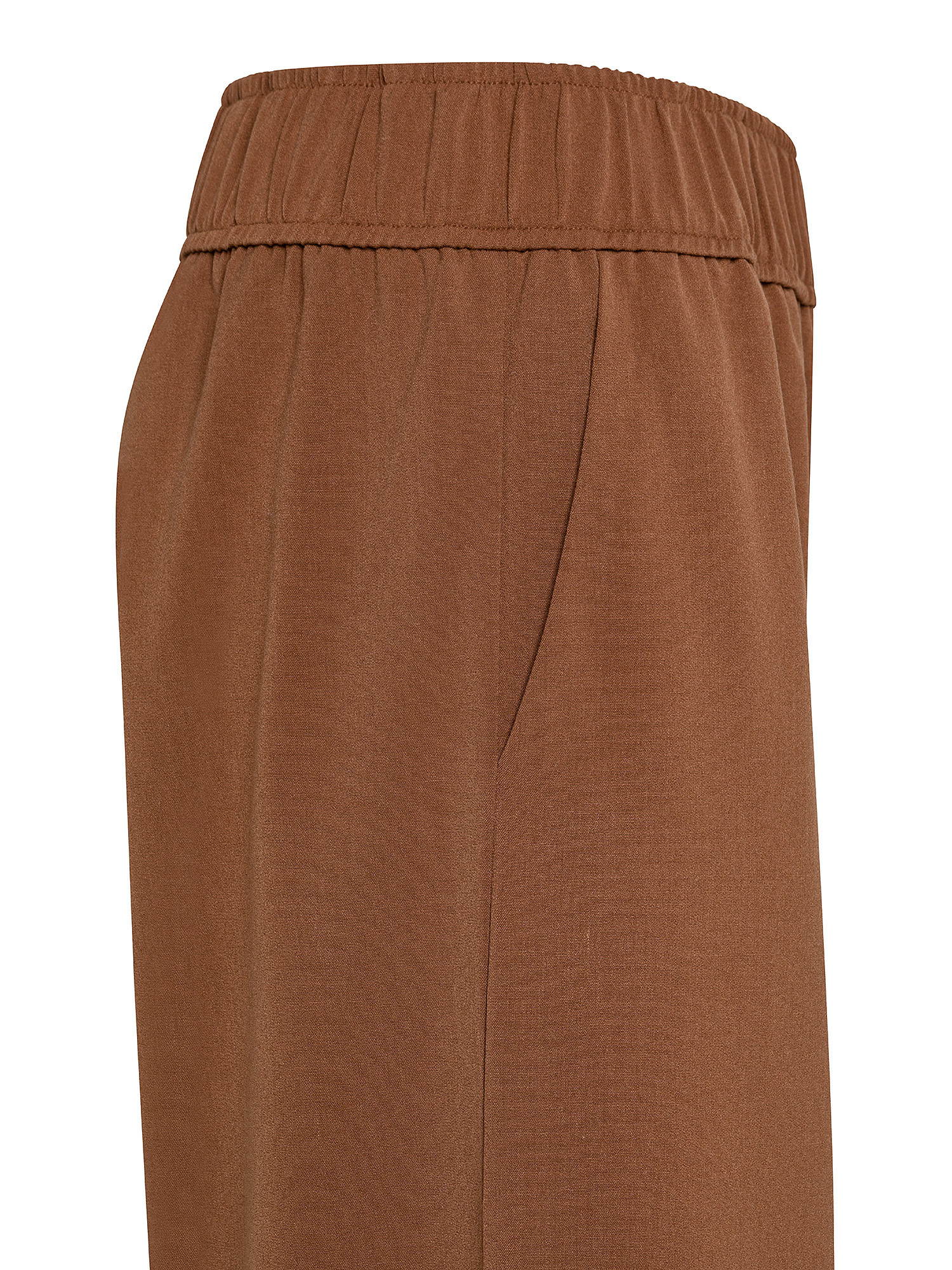 Trousers with wide leg, Brown, large image number 2