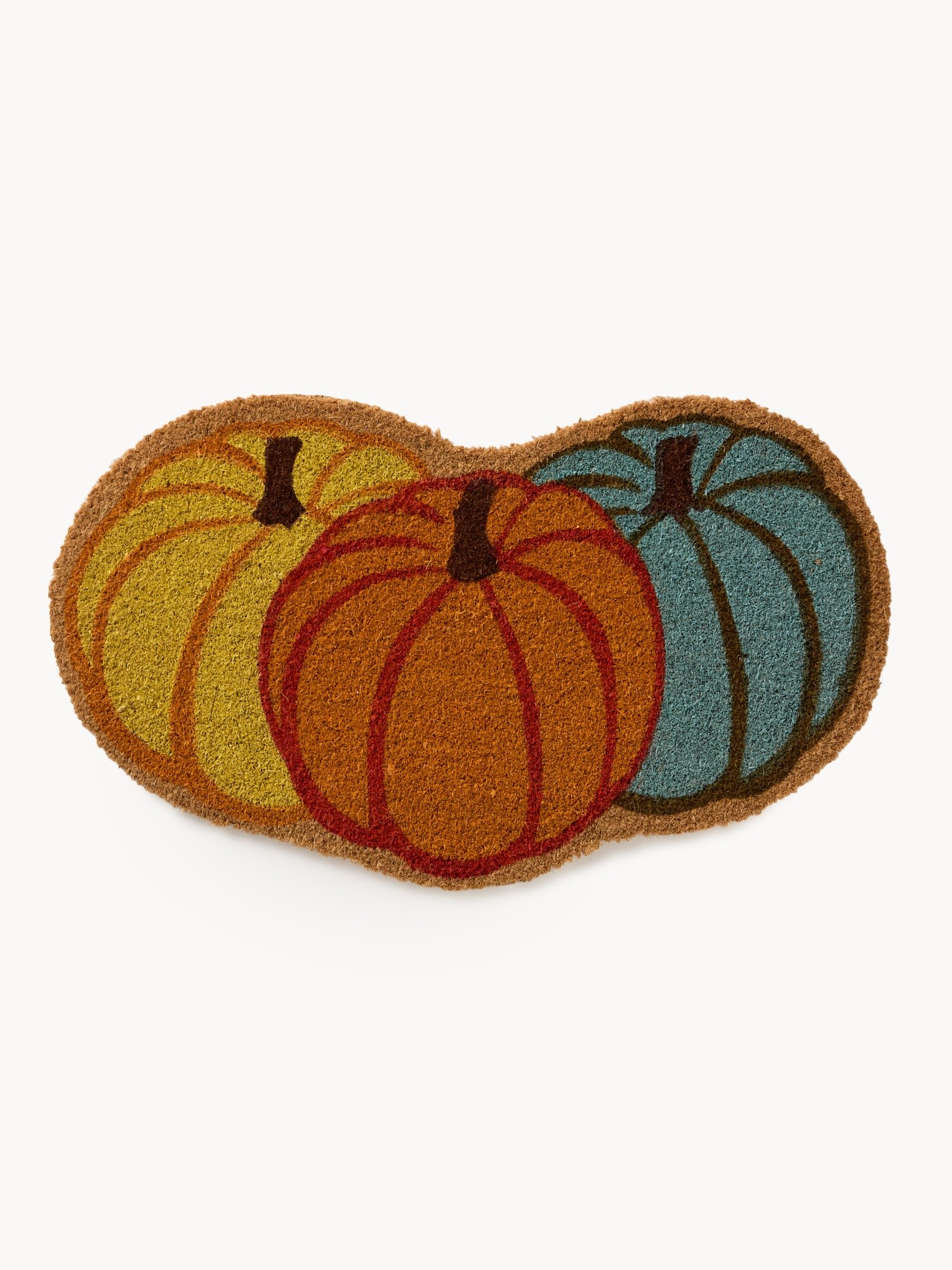 Doormat with pumpkin print, Multicolor, large image number 0