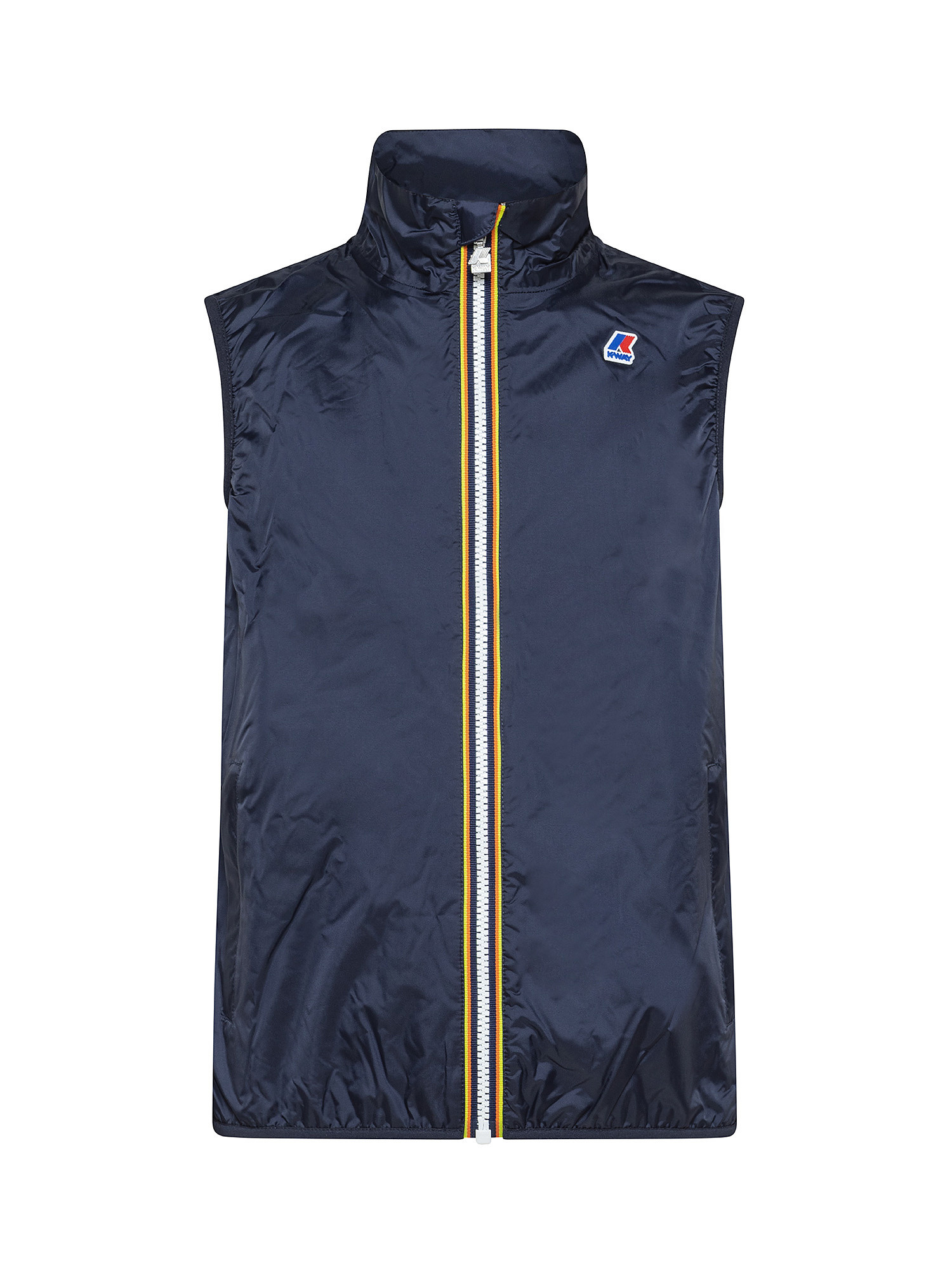 Slim fit waterproof jacket, Blue, large image number 0