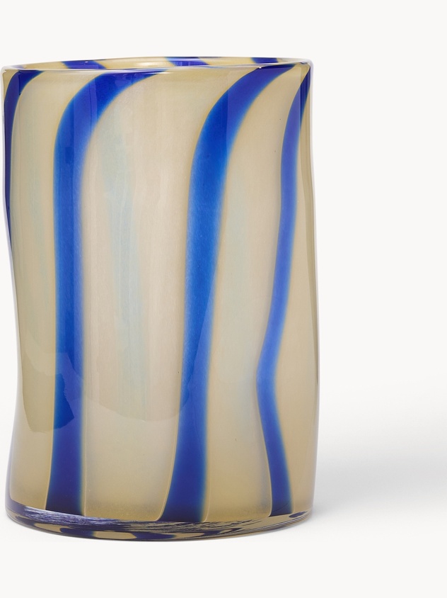 Candeliere in vetro colorato in pasta