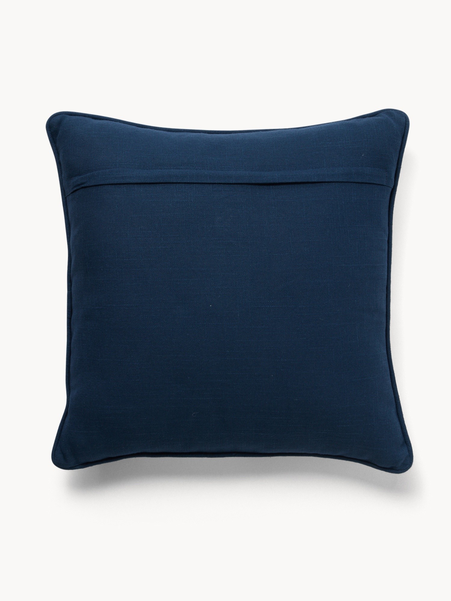 Embroidered Fish Cotton Cushion 45x45cm - Introductory Price, Multicolor, large image number 1