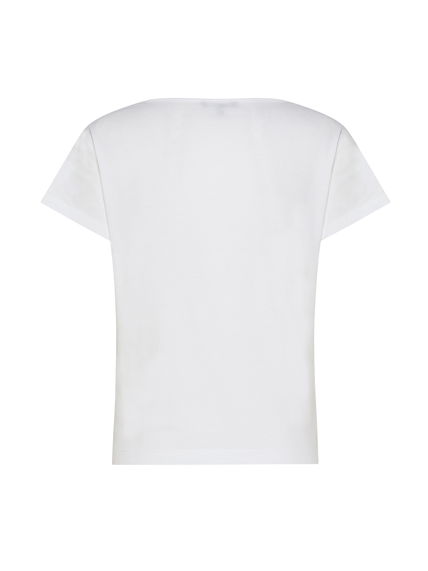Koan - T-shirt con ricamo, Bianco, large image number 1