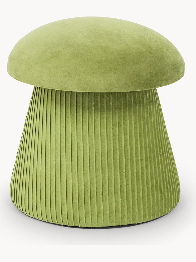Mushroom Velvet Stool