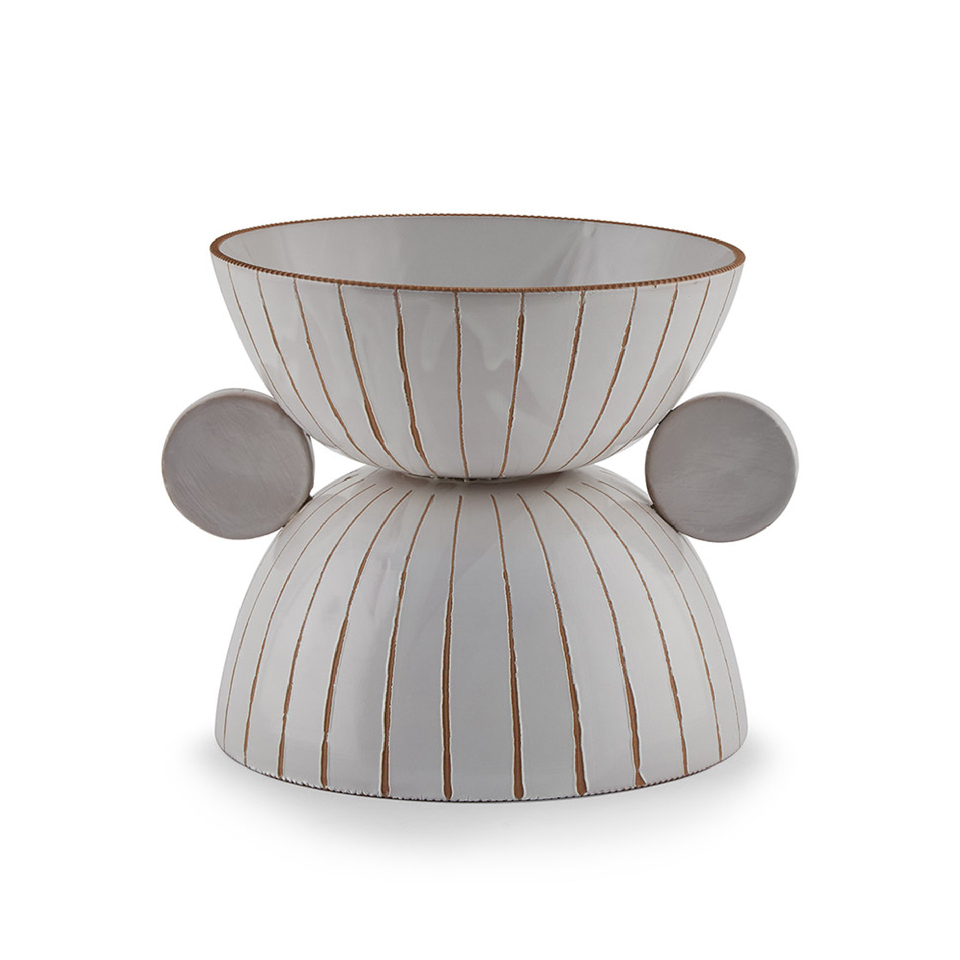Centrotavola ceramica di Grottaglie by Sara Ricciardi, Bianco, large image number 0