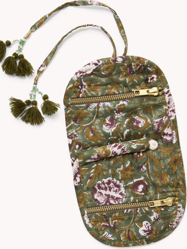 Portagioie in tessuto stampato