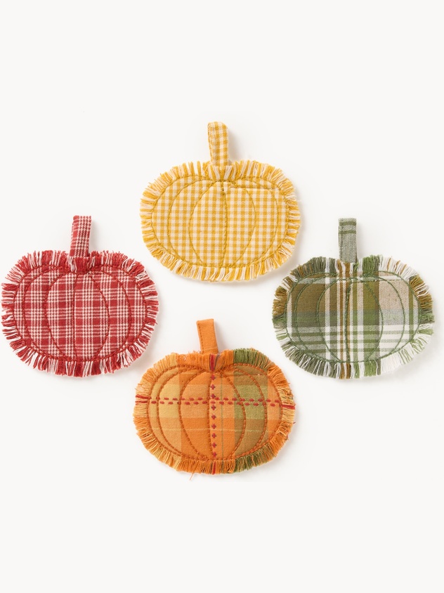Pumpkin coaster