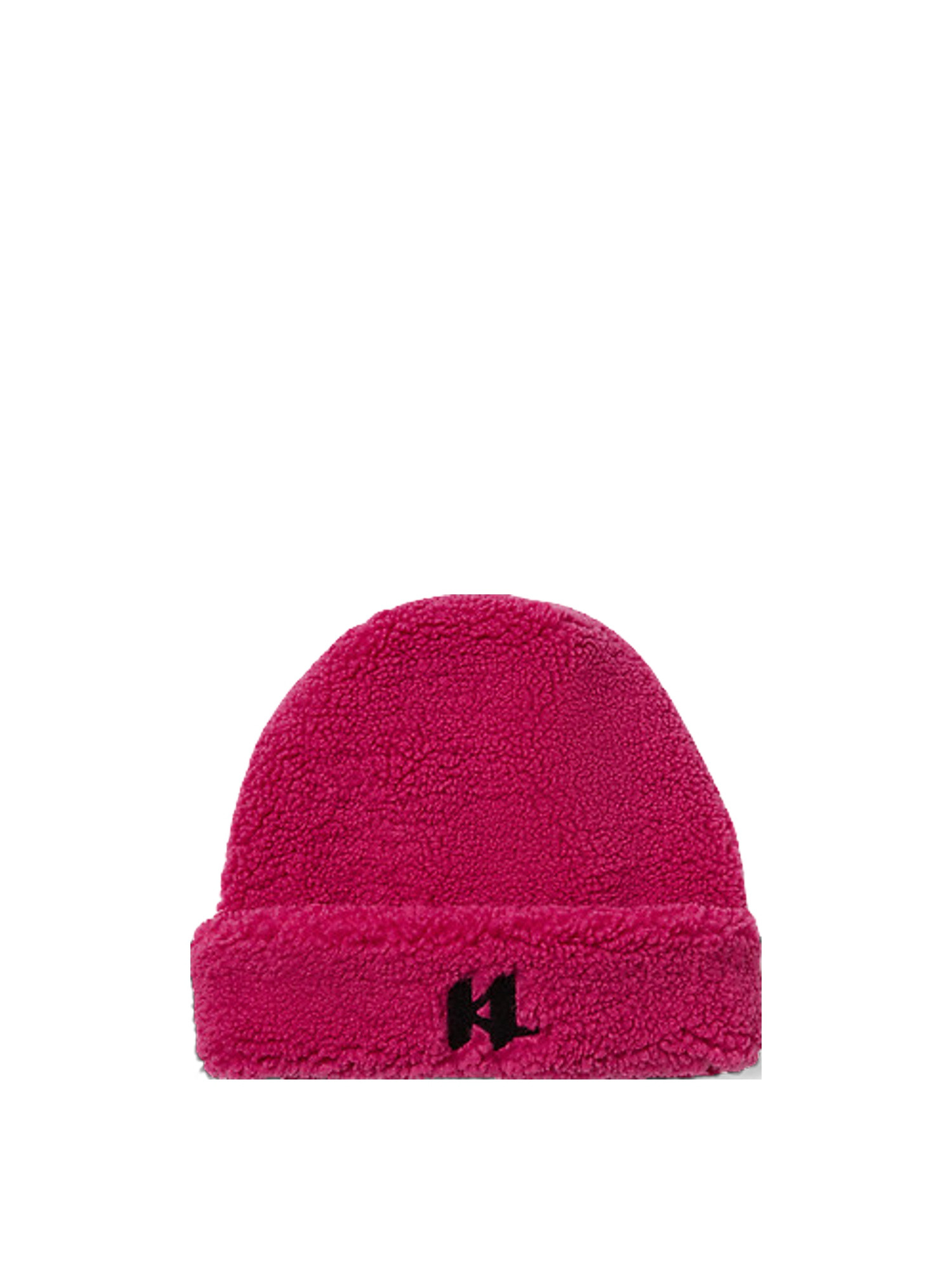 Karl Lagerfeld - Berretto reversibile in ecomontone, Pink, large image number 0