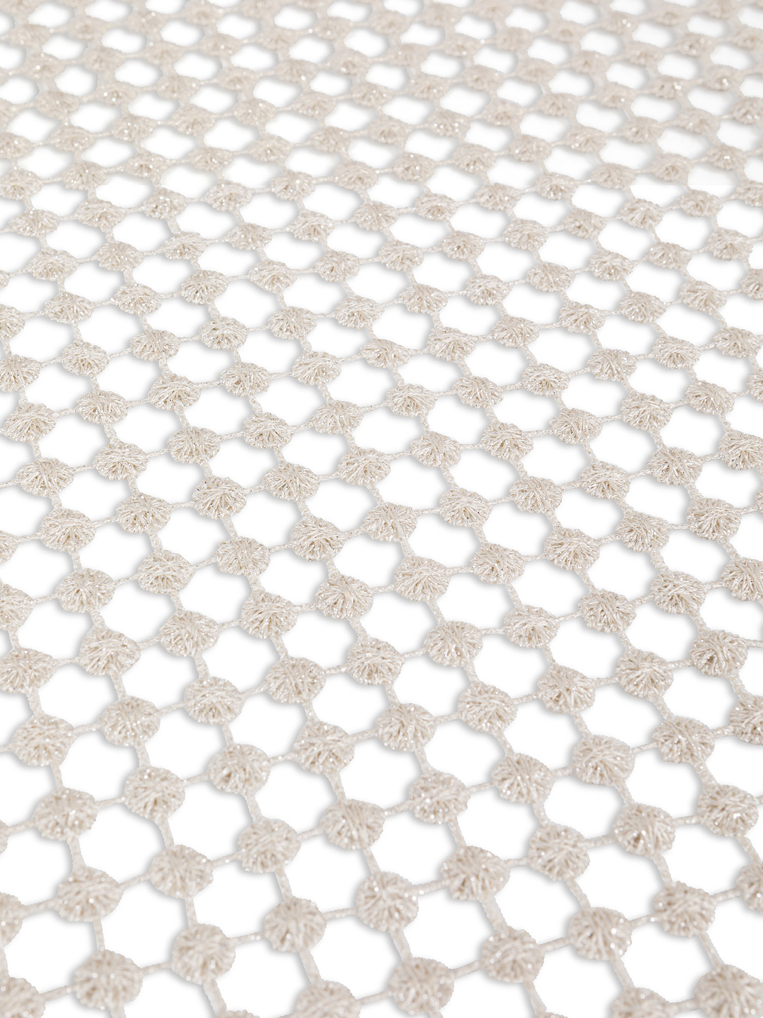 Runner with lurex dots embroidery, Light Beige, large image number 1