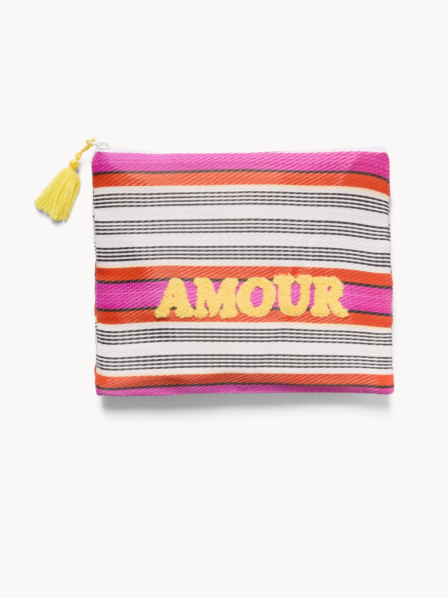 Pochette idrorepellente Amor, Giallo/Rosso, large image number 0