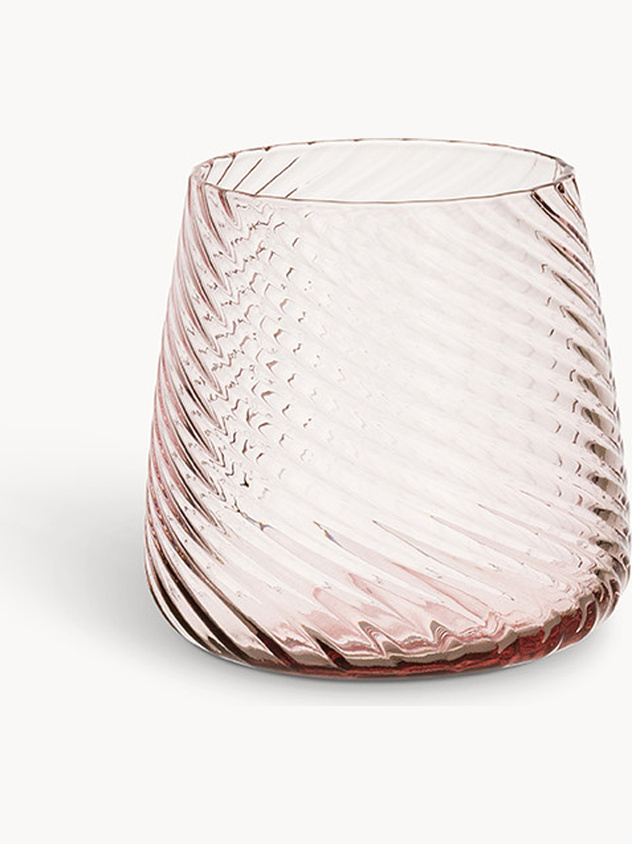 Optical glass tumbler