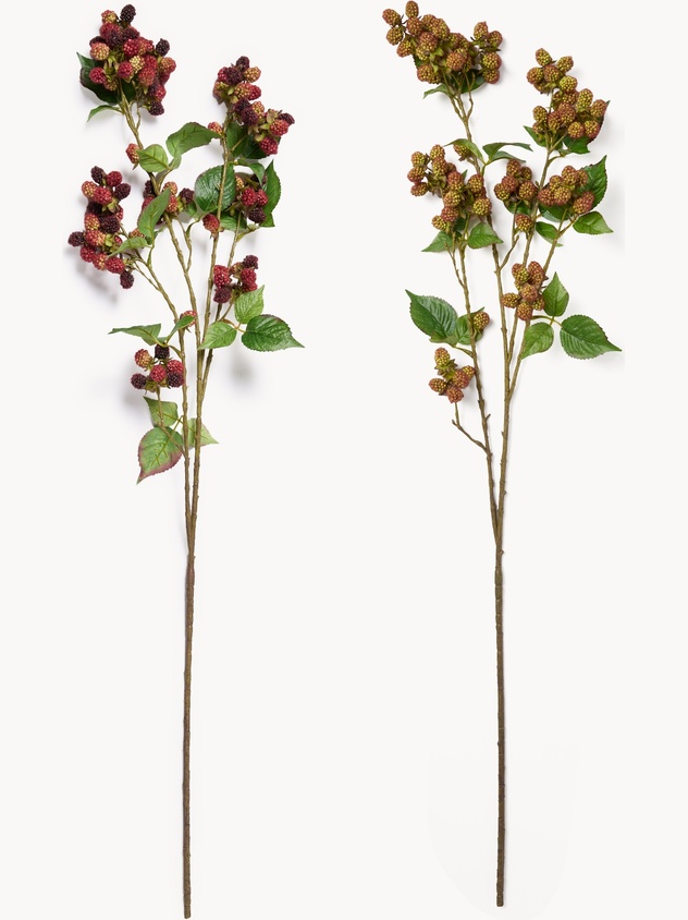 Artificial blackberry branch