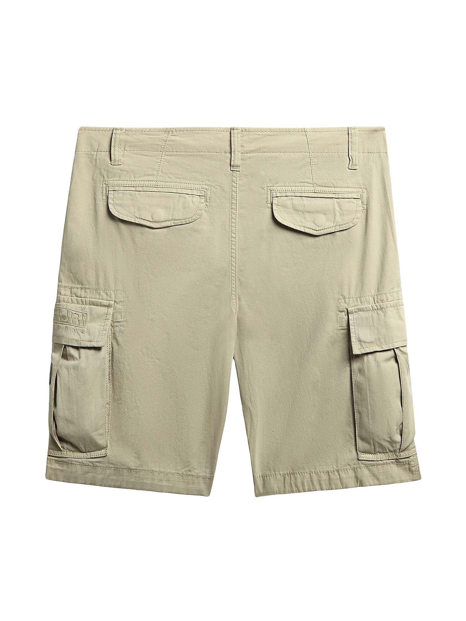 Pantaloni Bermuda Nus, Beige, large image number 1