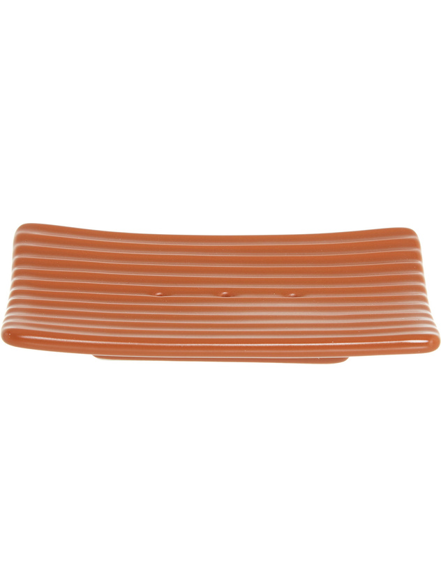 Portuguese striped ceramic soap holder