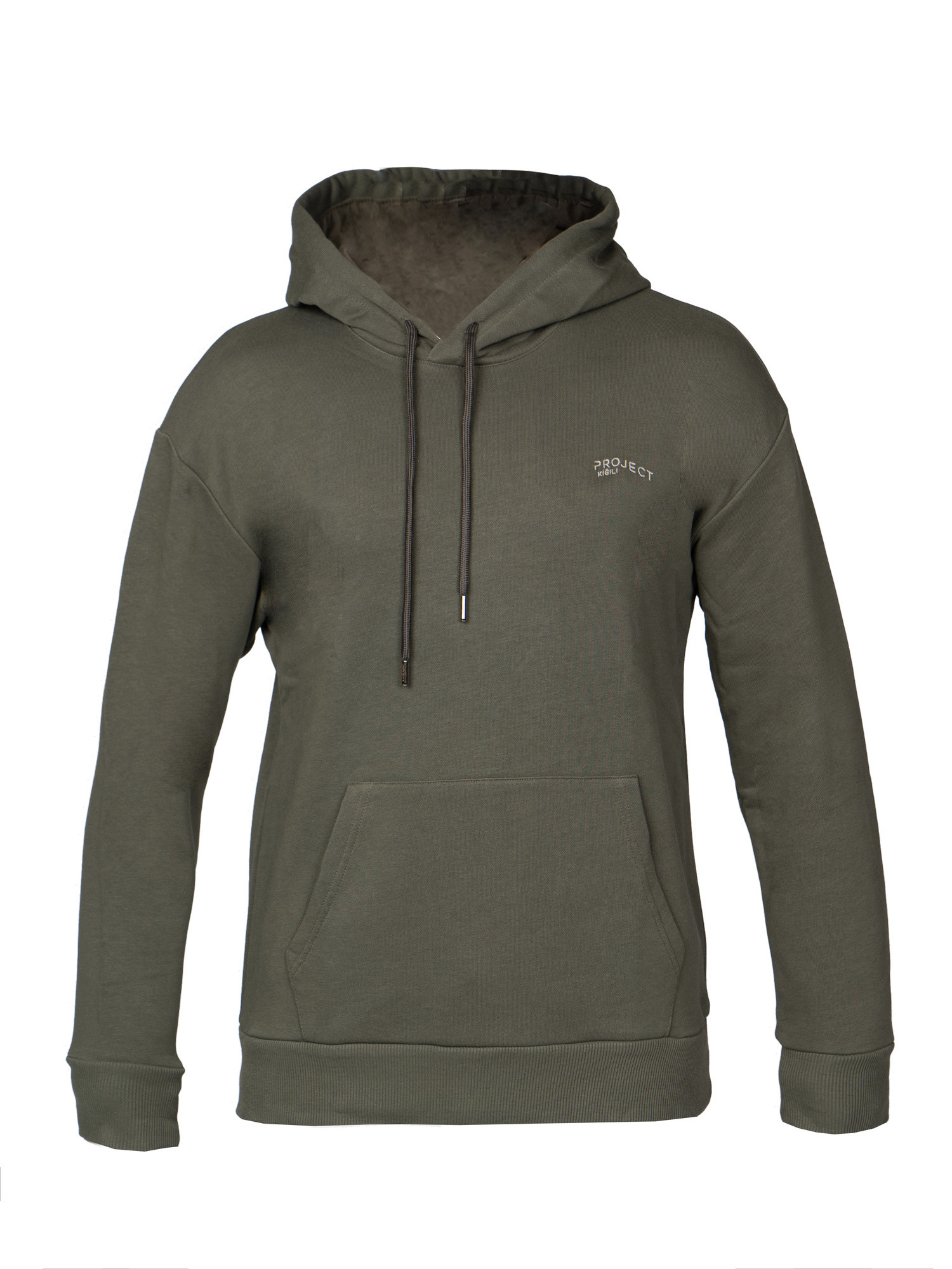 Project hooded sweatshirt, Olive Green, large image number 0