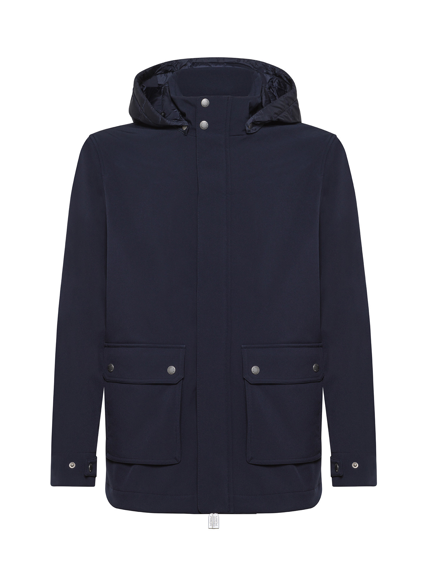 Ciesse Piumini - Jacket with hood, Dark Blue, large image number 0
