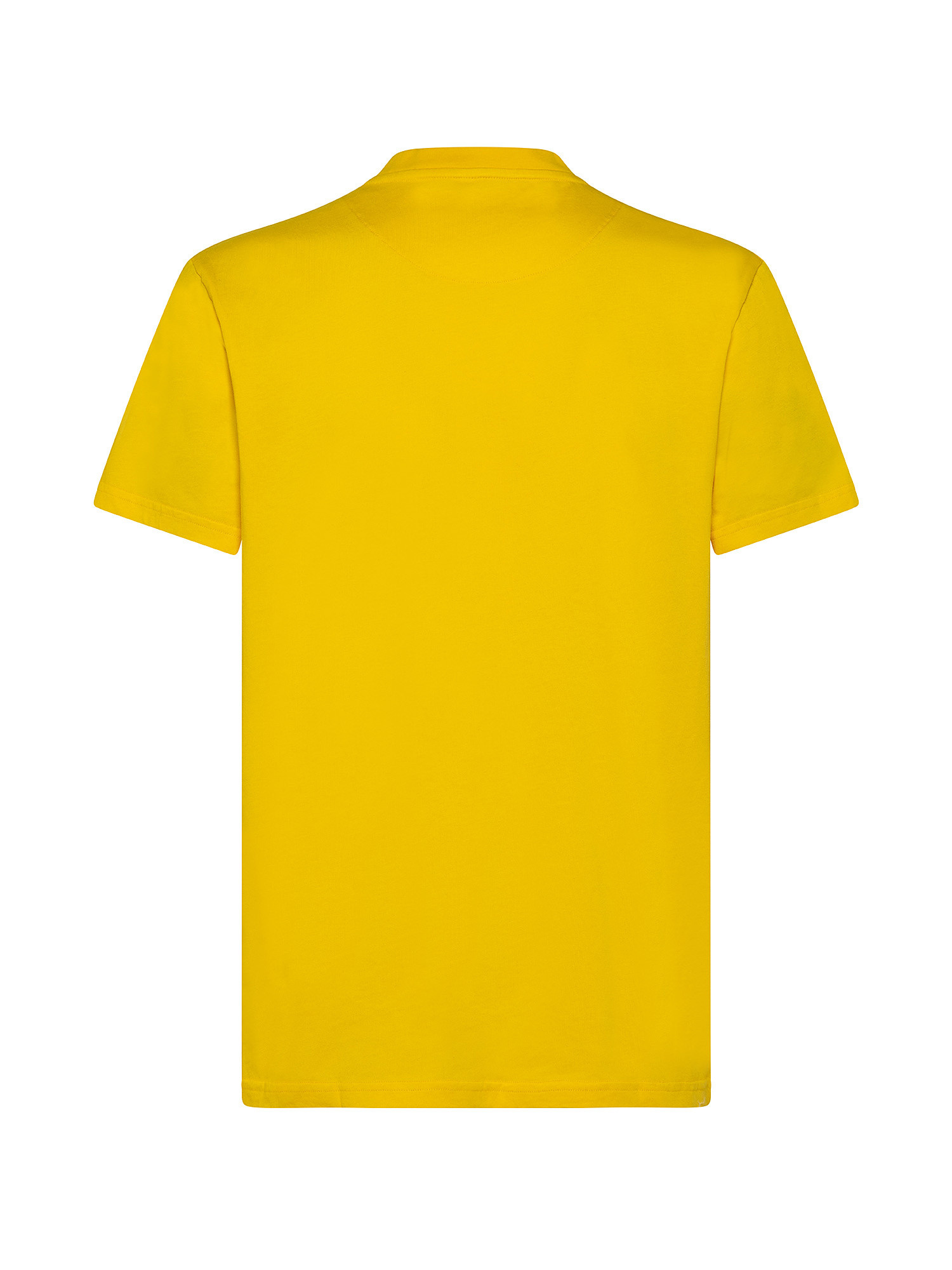 T-shirt girocollo, Giallo, large image number 1