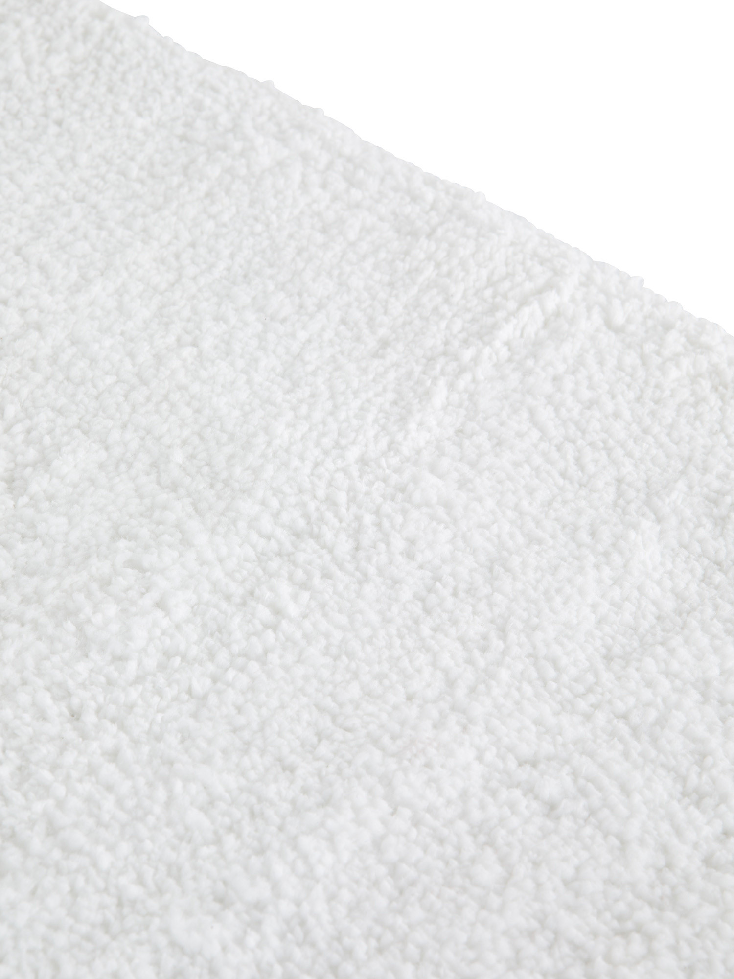 Bath mat in micro polyester, White, large image number 1