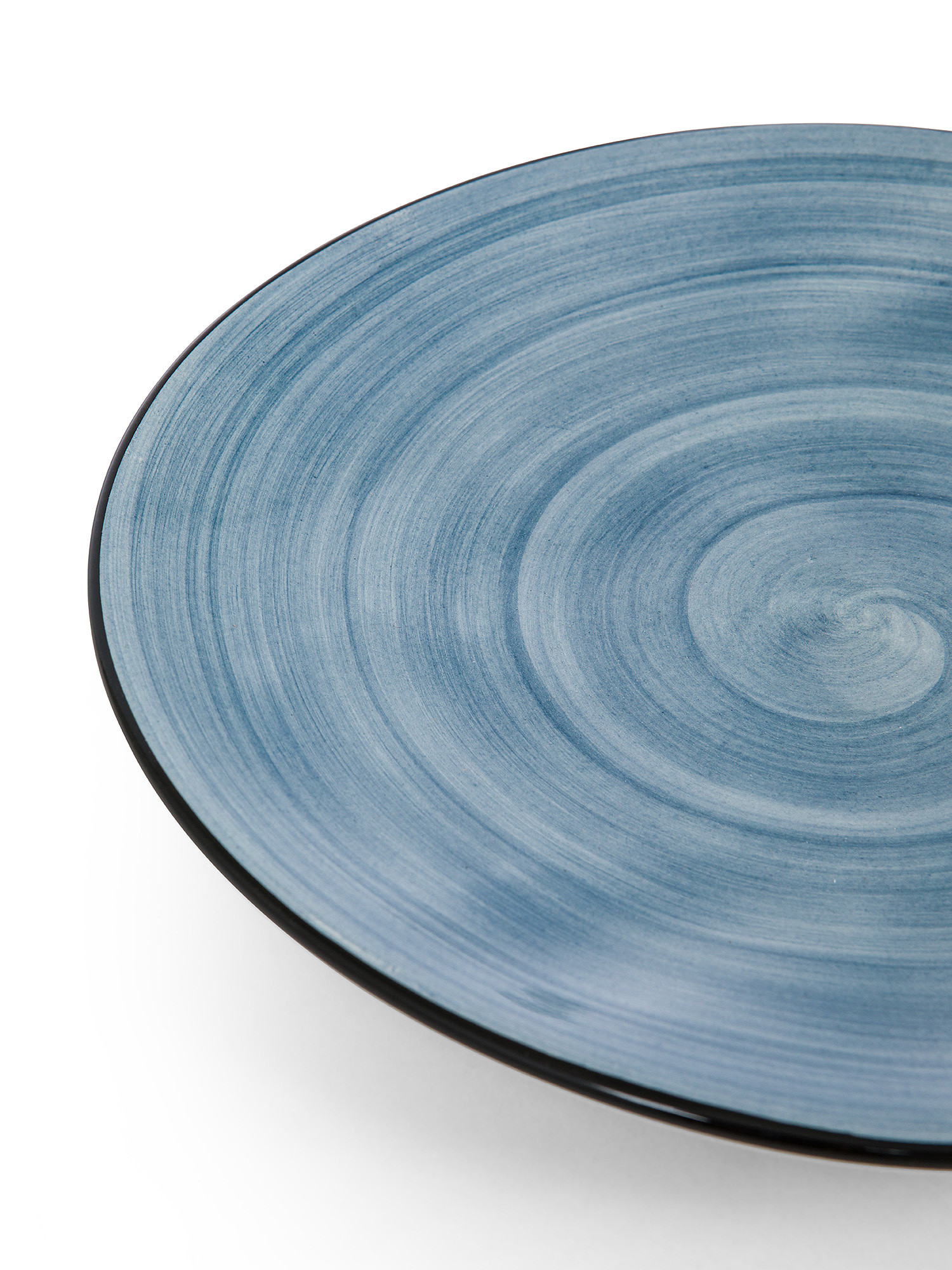 Tokyo stoneware fruit plate, Blue, large image number 1